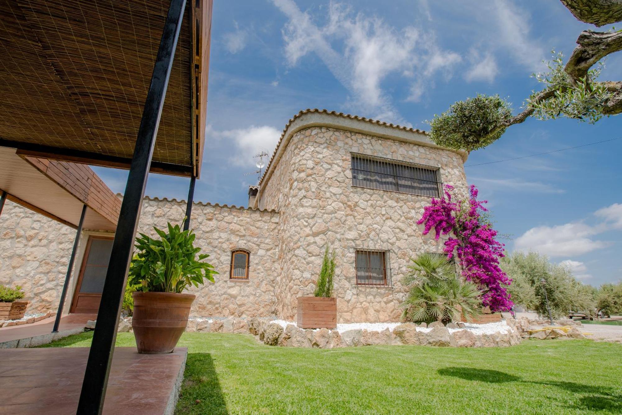 Villa Rural Avril Camarles Exterior foto