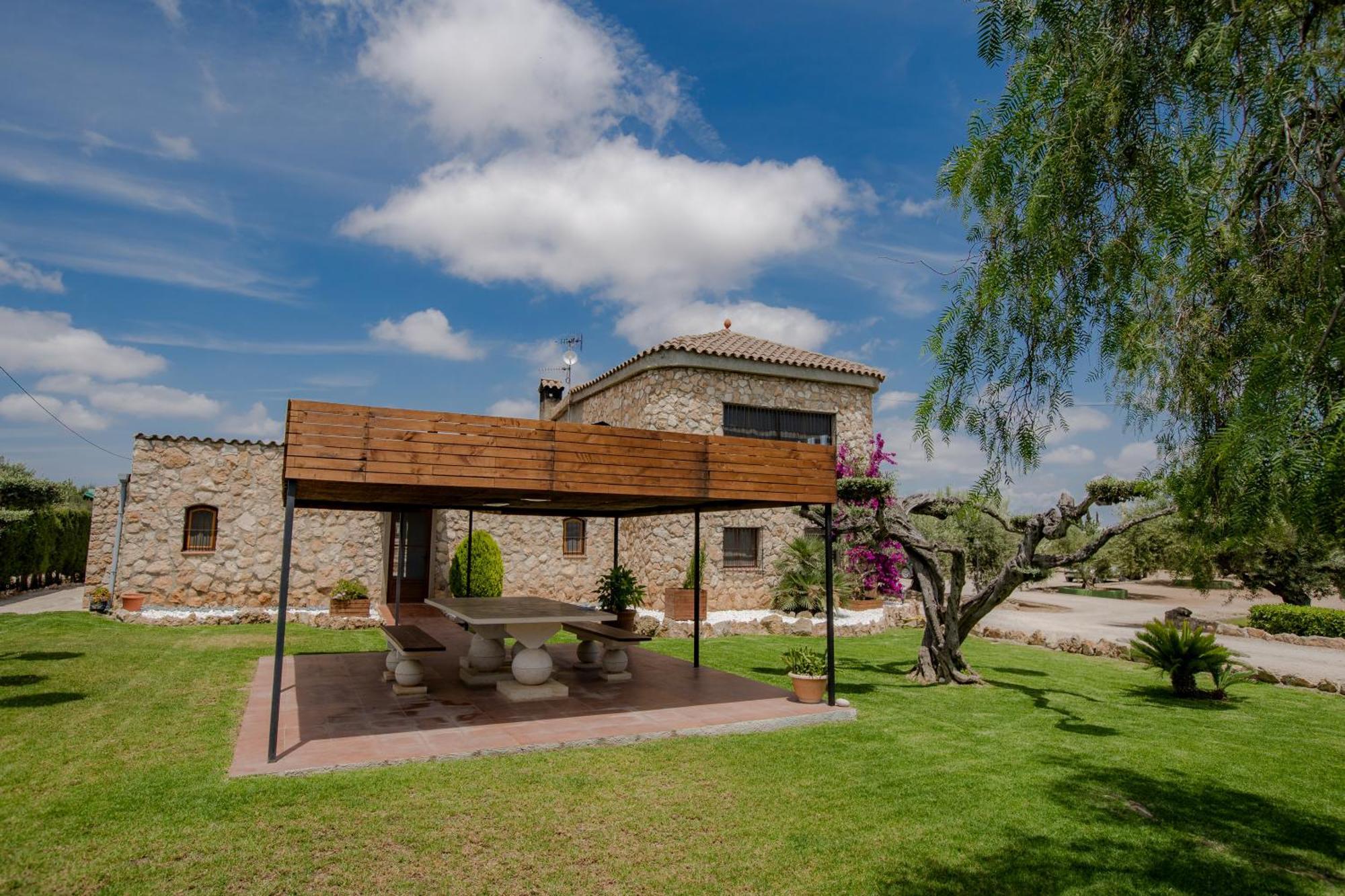 Villa Rural Avril Camarles Exterior foto