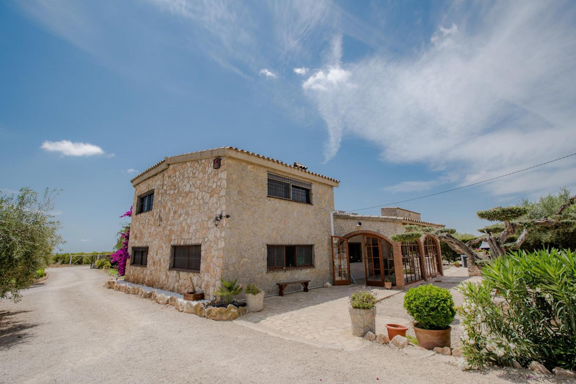 Villa Rural Avril Camarles Exterior foto